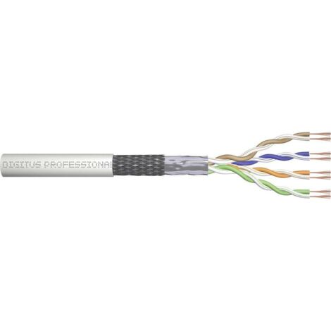 Digitus DK-1531-P-1-1 Cavo di rete CAT 5e SF/UTP Grigio 100 m