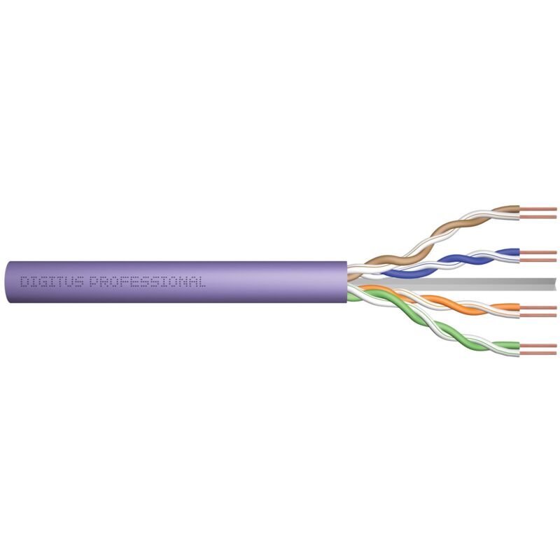 Digitus - DK-1613-VH-1 Câble réseau cat 6 u/utp 4 x 2 x 0.25 mm² violet 100 m S166001