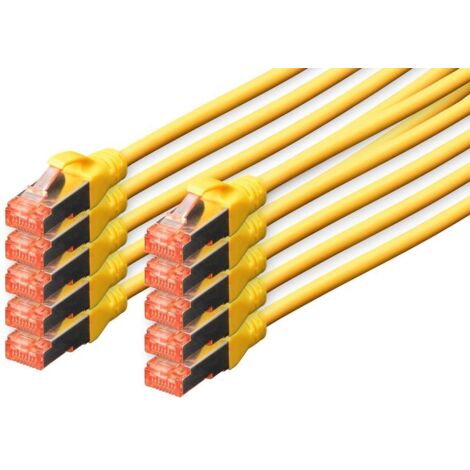 digitus DK-1644-020-Y-10 câble ethernet jaune 2 mètres