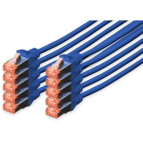 digitus DK-1644-050-B-10 Netzwerkkabel Blau 5 Meter