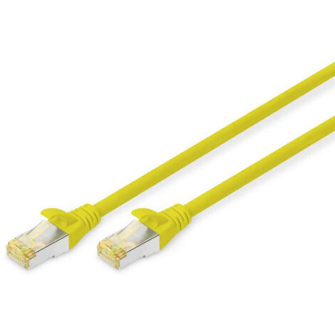 digitus DK 1644 A 010 Y 10 cable de red amarillo 1 metro