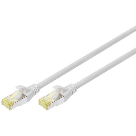 Digitus DK-1644-A-025 RJ45 Câble réseau, câble patch CAT 6a S/FTP 2.50 m gris 1 pc(s) D399002