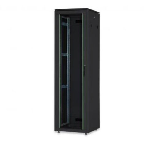DIGITUS DN-19 32U-6/8-B-1 - 32U - Rack autonome - 800 kg - Noir - Verre - Acier - IP20