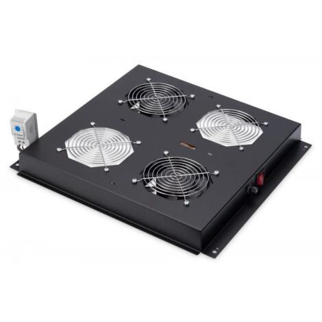 Digitus DN-19 FAN-2-B-N Pannello per ventola porta accessori
