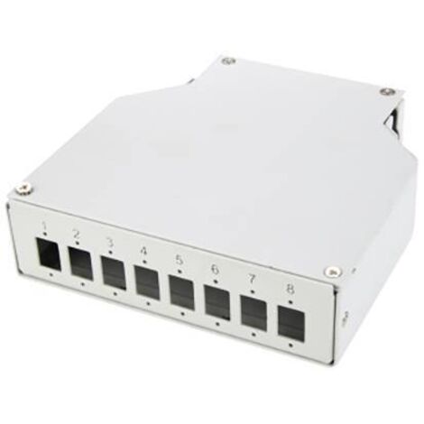 Digitus DN-96891 Adaptateur rail DIN 8 ports non équipé Y238922