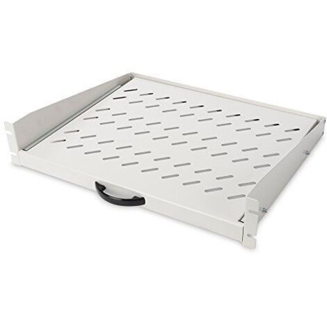 Digitus DN19TRAY2450 Étagère pour armoires Rack extractible 2U 367 mm pour Montants frontaux