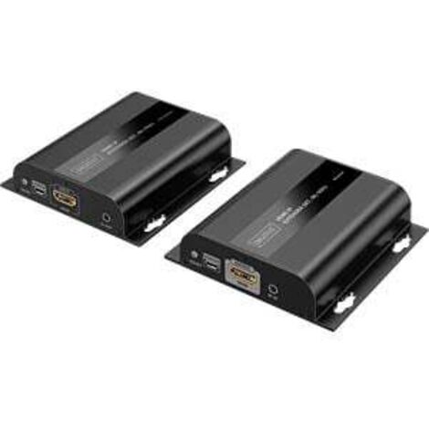Digitus DS-55351 HDMI ™, Ingresso HDMI ®, USB, USB-A, USB 1.1, RJ45, Micro USB Kit extender HDMI su cavo di rete RJ45 2