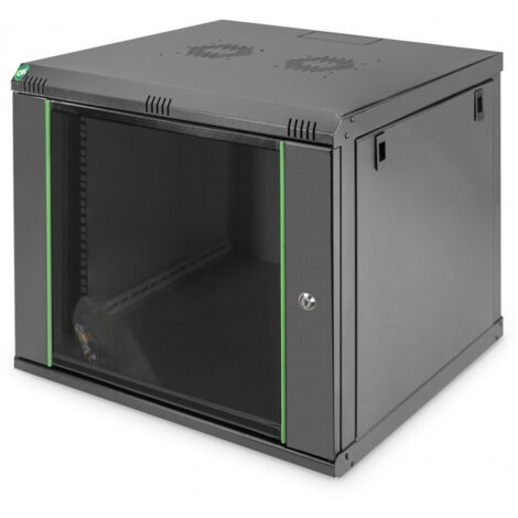 Digitus Dynamic Basic DN-19 09U Wandmontageschrank Schwarz