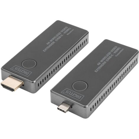 Digitus Extender Video 4k Wireless, 30 M (usb-c - Hdmi)