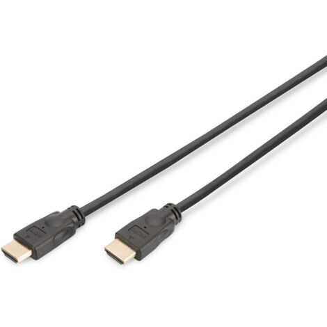DIGITUS HDMI-Kabel A HighSpeed Ethernet St/St 2.0m schwarz (DB-330123-020-S)