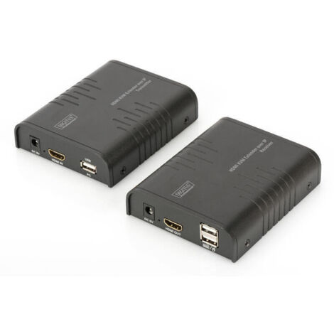DIGITUS HDMI KVM Extender 120 m Voll HD via Network cable