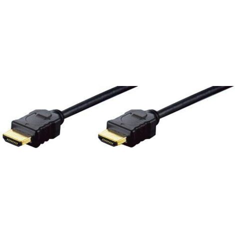 DIGITUS HDMI Standard connect. cable Typ A 3m Ethernet