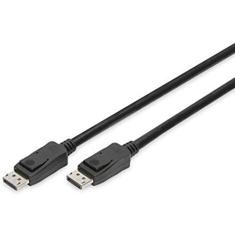 Digitus-Kabel  DisplayPort  Herren  20-poliger DisplayPort  Herren  Schwarz  20-poliger DisplayPort  3 m