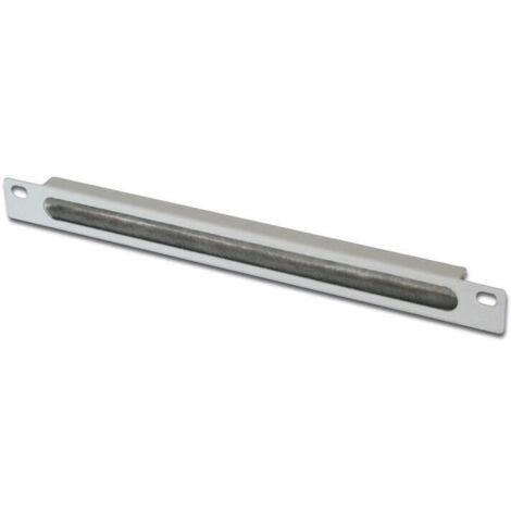 DIGITUS Kabelbürstenleiste 0,5HE 10 254mm grau