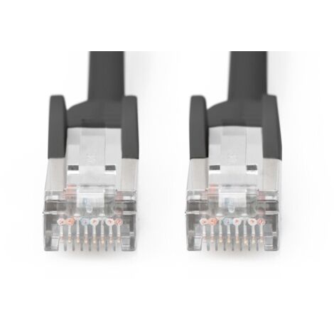 DIGITUS LAN-Kabel, CAT6 S/FTP Patchkabel 5,0m, schwarz (DB-160144-050-S)
