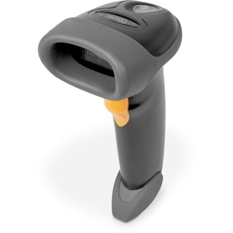 Digitus Lettore Manuale di Codici a Barre 2D, a Batteria, Compatibile Con Bluetooth e Codice QR