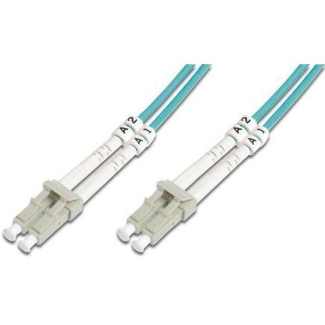 DIGITUS LWL Patchkabel LC - LC 2,00m Multimode Duplex OM3 (DK-2533-02/3)