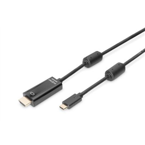 Digitus Männlich 19-poliger HDMI Typ A Männlich 24-poliger USB-C 2 m