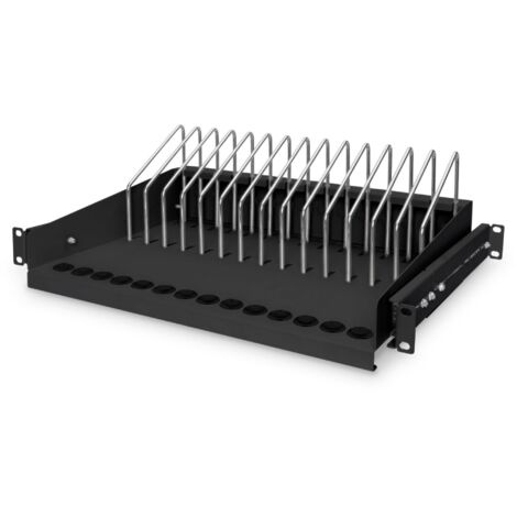 Digitus Mensola Estraibile Per Tablet, Portatili, Smartphone 175x483x340 Mm, Nero (ral 9005)