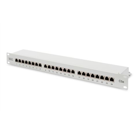 Digitus  Panel de conexión  DN-91524S  Altura (unidades de rack) 1U  24 puertos