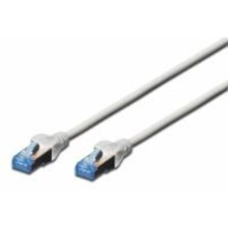 DIGITUS Patchkabel Cat5e SF/UTP Ste. RJ45 2,00m grau Polybeutel