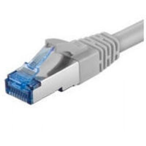 DIGITUS Patchkabel Cat6 S/FTP 2xRJ45 5.0m grau Hebelschutz Polybeutel