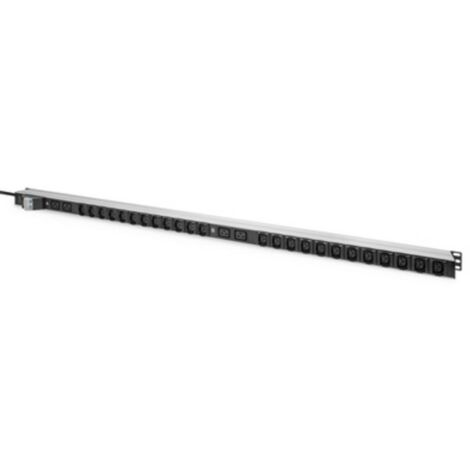 Digitus Pdu It Di Base, Monofase 32a, 24 X C13, 4 X C19, Cavo Di Alimentazione Da 3 M, Spina Iec 60309 32 A