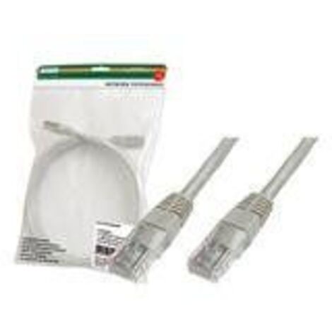 DIGITUS Premium - cable de interconexion - 1 m - gris