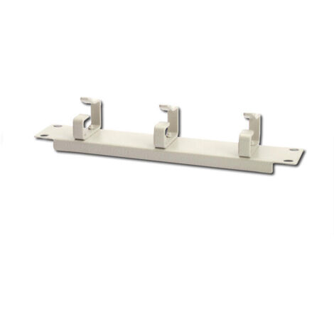 DIGITUS Rangierpanel 1HE 10 254mm 3x Ringe grau