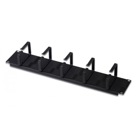 DIGITUS Rangierpanel 2HE 5x Ringe 85x60mm schwarz