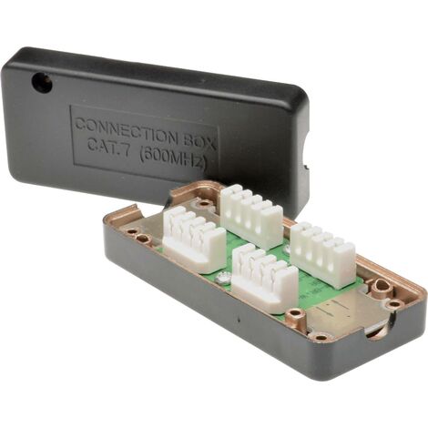 Digitus réseau informatique Adaptateur CAT 7 [1x LSA, autodénudant - 1x LSA, autodénudant] noir R211291
