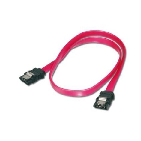 DIGITUS SATA Anschlussk. L-Typ Bu/Bu 0,5m SATAII/III gerade Polybeutel (AK-400102-005-R)
