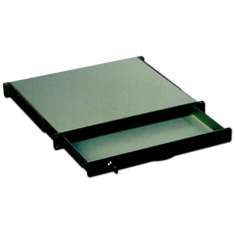 DIGITUS Schublade 1HE 483mm schwarz abschließbar