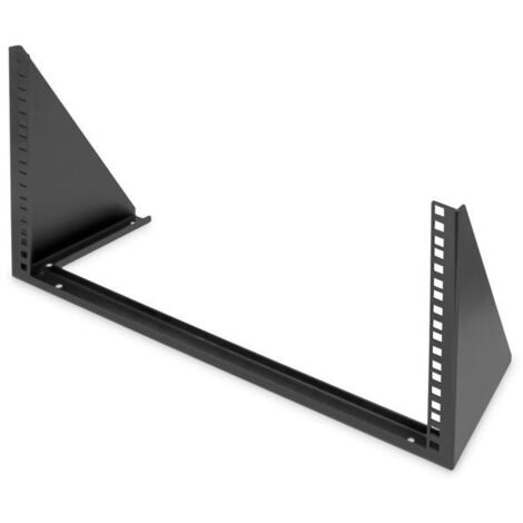 Digitus Soporte mural negro acero capacidad 40 kg