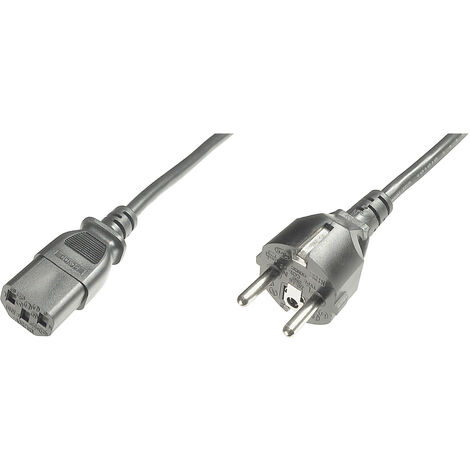 Digitus Strom Netzkabel  1.80 m Schwarz