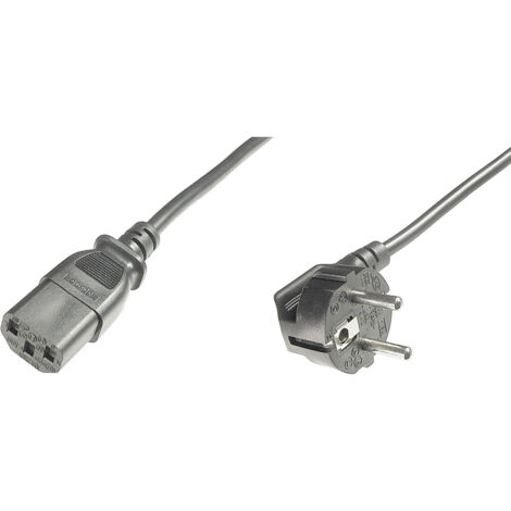 Digitus Strom Netzkabel  2.50 m Schwarz