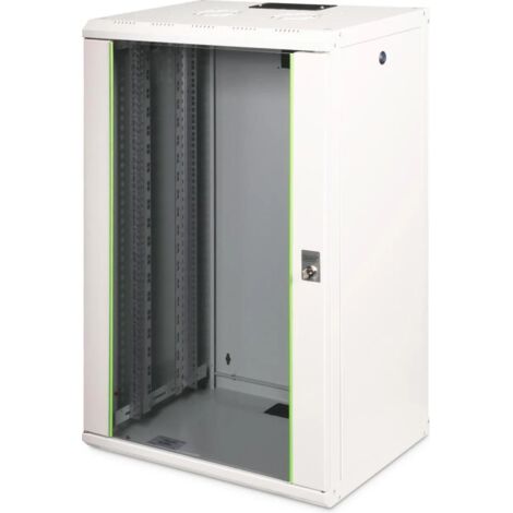 Digitus Unique armoire murale rack 19 pouces gris clair
