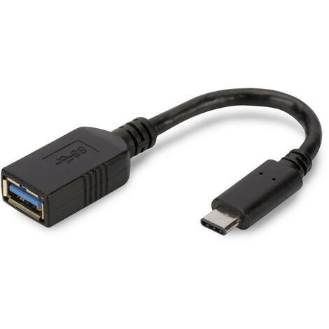 Digitus USB 3.2 Gen 1 (USB 3.0) Adapter [1x USB 3.2 Gen 1 Buchse A (USB 3.0) - 1x USB 3.2 Gen 1 Stec