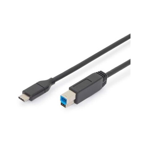 DIGITUS USB Type-C Kabel Type-C auf USB 3.0 AK-300149-018-S