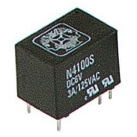 Dil relais 3a/150vca 1 x repos-travail 6vcc
