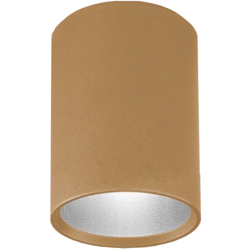 Rond Plafoniera, 1x GU10, max 33W, metallo, anodic...