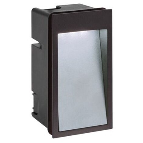 DILGA Encastré de mur extérieur LED 4,5W 3000K asy 200lm noir/gris ARIC 50780
