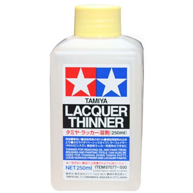 Tamiya - Diluant Lacquer Thinner - pour peinture