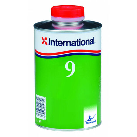 Diluant N°9 International pour bi-composant application brosse - INTERNATIONAL - 1 l