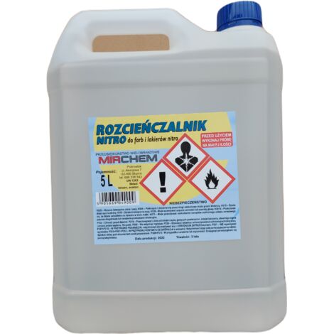 Diluant NITRO Solvant MIRCHEM 5l