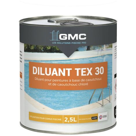 DILUANT TEX 30 - 2.5L - Diluant spécial COMUS PISCINE