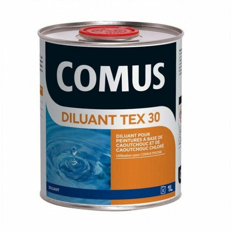 Comus - diluant tex 30 - 1L - Diluant spécial piscine