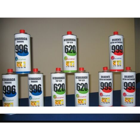 DILUENTE NITRO ANTINEBBIA 999 LITRI 1 SET 5 PEZZI - FIDEA