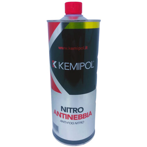 Diluente Nitro Antinebbia diluizione vernici pulizia attrezzi Kemipol 1 lt