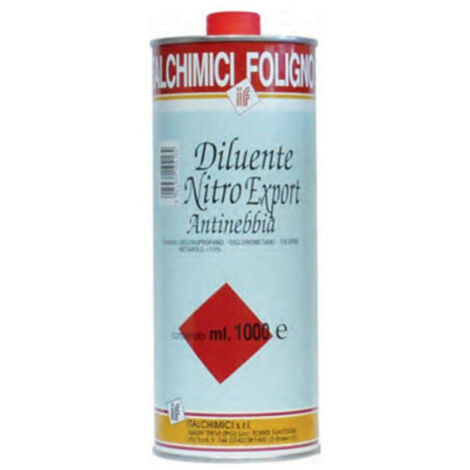Diluente nitro export antinebbia 1lt professionale Italchimici